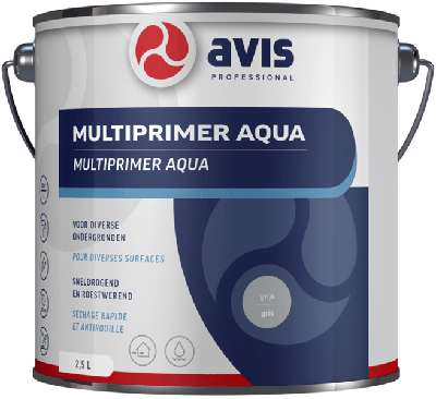 Avis Aqua Multi Primer - (Kiezel)Grijs