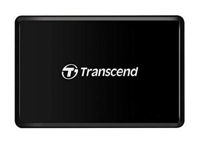 Transcend RDF2 Externe geheugenkaartlezer USB-A 3.1 Gen 1 Zwart Transcend RDF2 Externe geheugenkaartlezer USB-A 3.1 Gen 1 Zwart