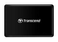 Transcend RDF2 Externe geheugenkaartlezer USB-A 3.1 Gen 1 Zwart - thumbnail
