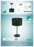 EGLO tafellamp Maserlo - zwart - Leen Bakker - thumbnail