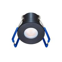 LED-inbouwspot Varese 3W 2700K zwart 12V - thumbnail