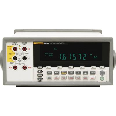 Fluke Calibration 8808A/TL 240V Bench multimeter Digitaal Incl. testkabel CAT I 1000 V, CAT II 600 V Weergave (counts): 200000 Fluke Calibration 8808A/TL 240V Bench multimeter Digitaal Incl. testkabel CAT I 1000 V, CAT II 600 V Weergave (counts): 200000