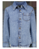 Blouse - Blauw - thumbnail