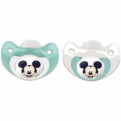 Set van 2 anatomische Mickey Disney fopspenen +6 maanden