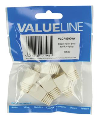 witte UTP connector huls