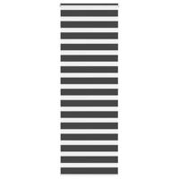 VidaXL Zebra rolgordijn 70x200 cm stofbreedte 65,9 cm zwart - thumbnail