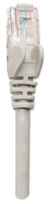 Intellinet 340427 RJ45 Netwerkkabel, patchkabel CAT 6 U/UTP 0.50 m Grijs 1 stuk(s)