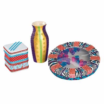 Colorations tape kunststof edelstenen kleur, set van 6