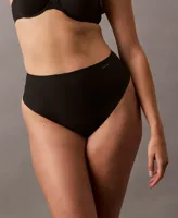 Calvin Klein corrigerende Hoge string - Stay Put Mesh - Shapewear thong - XS - Zwart- Corrigerend ondergoed - XS- Corrigerend ondergoed - XS- - - thumbnail