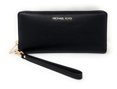 Dames portemonnee Michael Kors 35T7GTVE7L-BLACK 21 x 9 x 4 cm