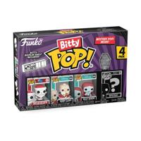 The Nightmare Before Christmas 30th Anniversary Funko Bitty Pop! 4-Pack: Santa Jack Skellington / Sandy Claws / Sally Sewing - thumbnail