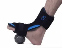 GO Medical Nachtspalk Hielspoor + Gratis Wreefpad - One size - Universeel - Zwart - thumbnail