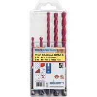 Alpen MultiCut 100905100 Carbide Multifunctionele boorset 5-delig 5 mm, 6 mm, 8 mm, 10 mm SDS-Plus 1 set(s) - thumbnail