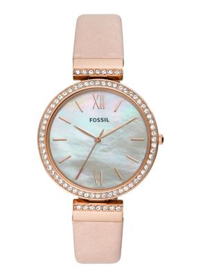 Horlogeband Fossil ES4537 Leder Beige 15mm Horlogeband Fossil ES4537 Leder Beige 15mm