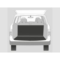 Trixie autodeken kofferbak zwart - thumbnail