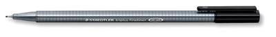 Staedtler fineliner Triplus zwart Staedtler fineliner Triplus zwart
