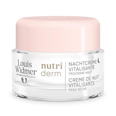 Louis Widmer Nutriderm Vitaliserende Nachtcrème Geparfumeerd 50ml