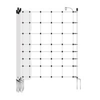 Gallagher Schapen Turbonet, Wit 90/2-14/W-50m - 025473 025473 - thumbnail