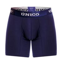 Mundo Unico boxershort long Microfiber blauw - thumbnail
