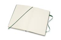Notitieboek moleskine l 130x210mm blanco hc green - thumbnail