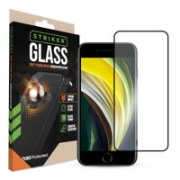 Striker D3O Xtreme Impact Glass Screen Protector - Black Frame - Apple iPhone 7/8/SE (2020/2022) - thumbnail