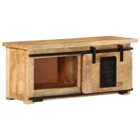 VidaXL Tv-meubel 90x35x40 cm massief mangohout - thumbnail
