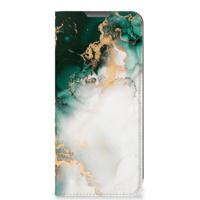 Standcase voor OPPO A77 5G | A57 5G Marmer Groen - thumbnail