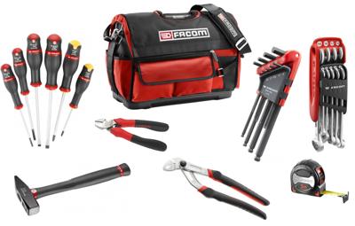Facom Gereedschapstas gevuld met 28 gereedschappen BS.T20CM28 - BS.T20CM28 Facom Gereedschapstas gevuld met 28 gereedschappen BS.T20CM28 - BS.T20CM28
