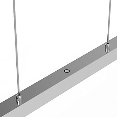 Mexlite Hanglamp Danske L 114 cm mat-chroom