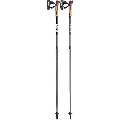 Leki Spin Wandelstokken Black/Silver-Gray/White Leki Spin Wandelstokken Black/Silver-Gray/White