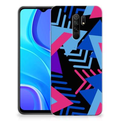 Xiaomi Redmi 9 | TPU Hoesje | Funky Triangle