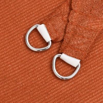 Zonnezeil 160 g/m 2,5x5 m HDPE oranje