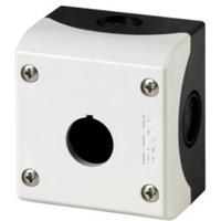 Eaton M22-I1 216535 Opbouwbehuizing 1 inbouwplaats, Voor bodembevestiging (Ø x h) 22 mm x 80 mm Antraciet 1 stuk(s) - thumbnail