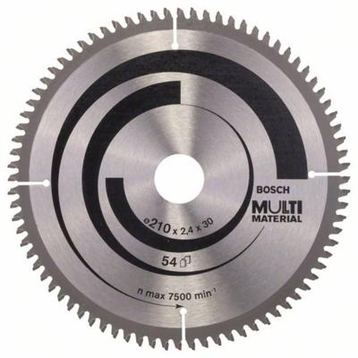 Bosch Professional Cirkelzaagblad PRO Multi Material | Ø 210 x 2,5 x 30mm 80T - 2608640445 Bosch Professional Cirkelzaagblad PRO Multi Material | Ø 210 x 2,5 x 30mm 80T - 2608640445
