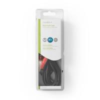Nedis Stereo-Audiokabel | 2x RCA Male | 2x RCA Male | 5 m | 1 stuks - CAGB24200BK50 CAGB24200BK50 - thumbnail