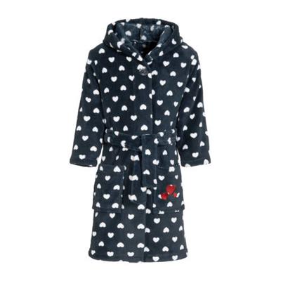 Playshoes badjas Hartjes Blauw-158-164