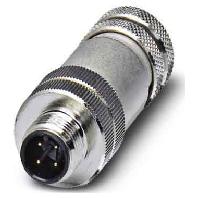 Phoenix Contact 1693830 Sensor/actuator connector, niet geassembleerd M12 Aantal polen (sensoren): 4 Stekker, recht 1 stuk(s) - thumbnail