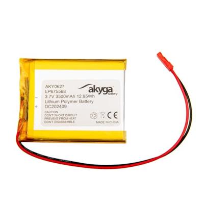 Akyga LP675568 Accupack Batterijgrootte: Speciaal LiPo 3.7 V 3500 mAh