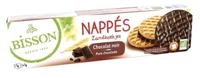 Bisson Zandkoekjes Pure Chocolade Bio (160g) - thumbnail