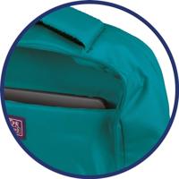 Rugzak Oxford 12 vakken aqua - thumbnail