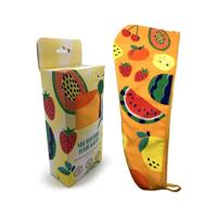 Zomerfruit Microvezel Haarwikkelhanddoek - thumbnail