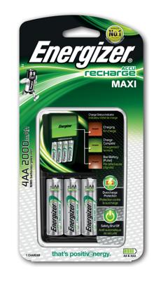 Snellader AA/AAA NiMH 2300mAh