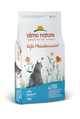 Almo Nature Life Maintenance met vette vis kattenvoer 2 x 12 kg