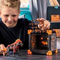 schleich ELDRADOR CREATURES BattleCave lavahyena 42674 - thumbnail