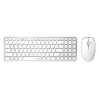 Rapoo 9300M Multimodus Draadloze Ultraslanke Desktop Combo Set QWERTY Wit - thumbnail
