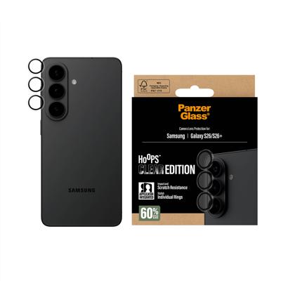 PanzerGlass PANZERGLASS - Hoops Kameraschutz Transparent Samsung Galaxy S26 S26+ PG88885 Cameraprotector (glas) Samsung Galaxy S26, Galaxy S26 1 stuk(s)