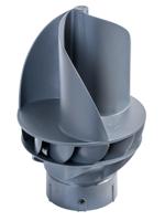 Silairo windgedreven ventilator 110/125 d.gr. - thumbnail