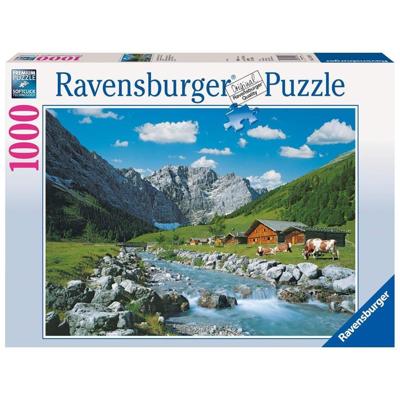Ravensburger Puzzel Karwendelgebergte Oostenrijk 1000 Stukjes Ravensburger Puzzel Karwendelgebergte Oostenrijk 1000 Stukjes