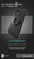 INTERPHONE mobiele telefoon case "quiklox" handycase q-lox iphone14pro bw - thumbnail