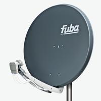 Fuba DAA 850 A 10.75-12.75GHz Black satellite antenna - Fuba DAA 850 A, 10.75-12.75 GHz, 38.12, 39.53, 27 dB, 0-90°, 21.5°, 2.2° - thumbnail